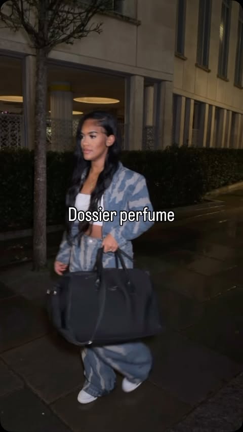 Instagram post by @rayettex for Dossier. Caption reads: Smelling great all of 2026 thanks to....