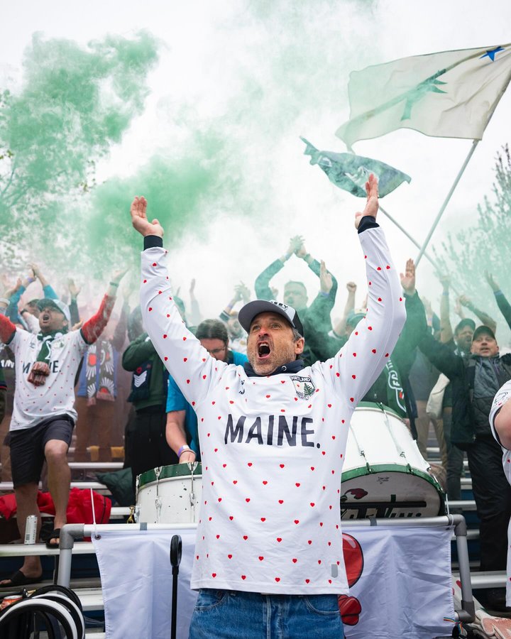 Instagram post by @patrickdempsey for Visit Maine. Caption reads: McDreamy, one of Maine’s own ♥️🤍

Proud to be a....