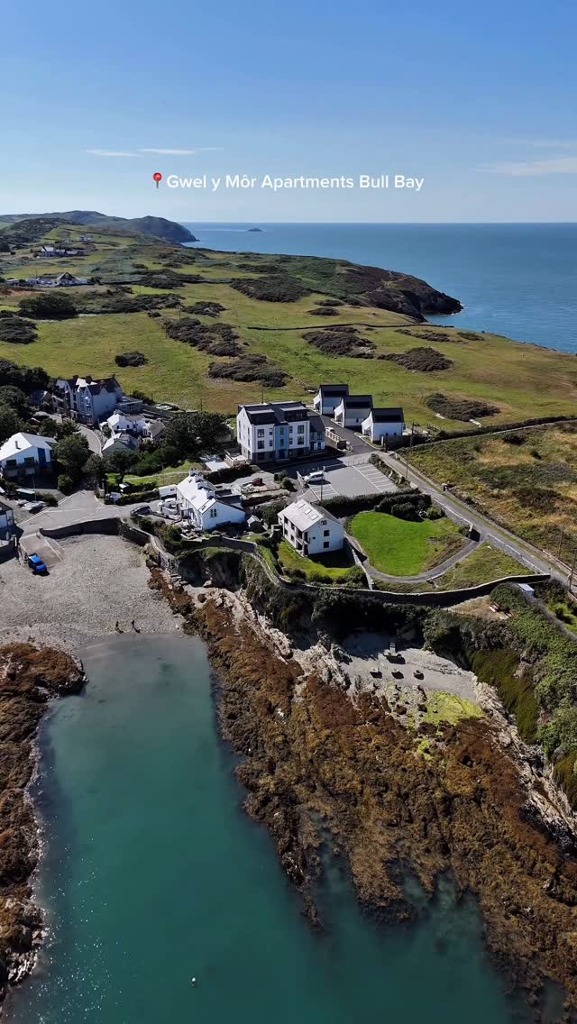 Instagram post by @maddy_aspinall for Trending Travel. Caption reads: What a location 🤯

Anglesey you stunner! This is....