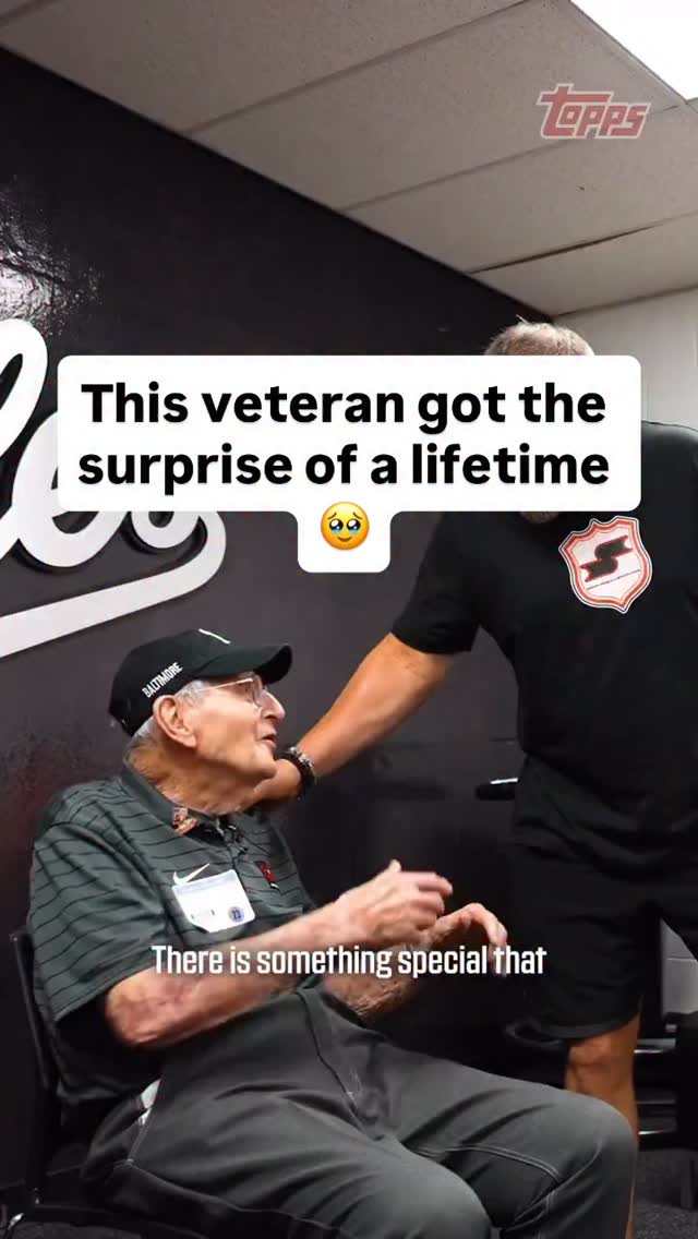 Instagram post by @collectibleguru for Topps. Caption reads: Lee Sassi, a World War II veteran and dedicated....