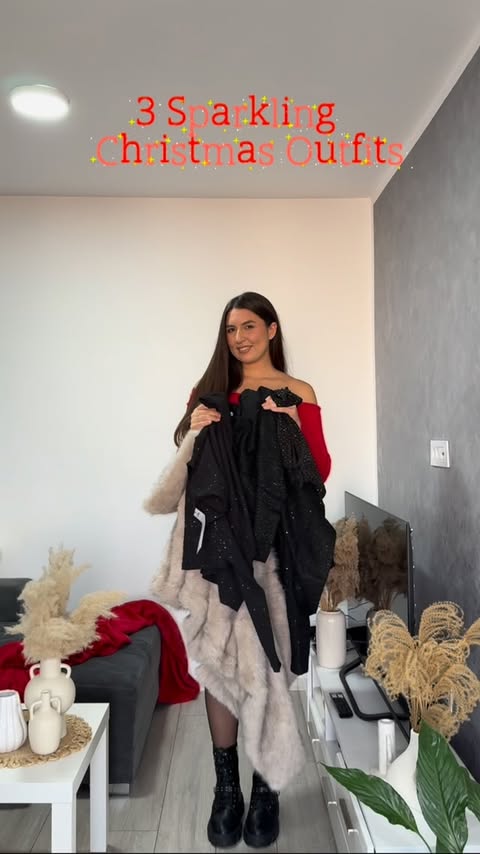 Instagram post by @vanja_igg for Sinsay. Caption reads: @sinsay_rs ima sjajnu prazničnu kolekciju i ove....