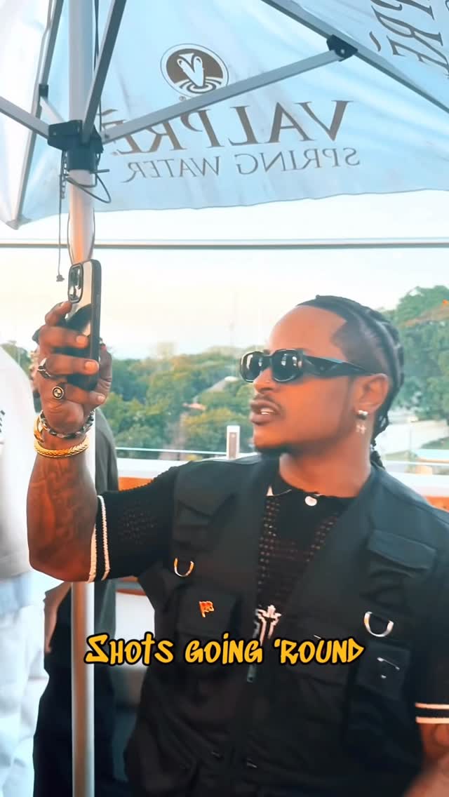 Instagram post by @priddy_ugly for Showmax. Caption reads: [...] the good people at @tshedzapictures &....