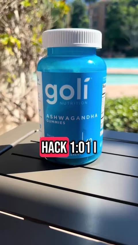 Instagram post by @kylauren_ for Goli Nutrition. Caption reads: [...] your summer with KSM-66 Ashwagandha.....