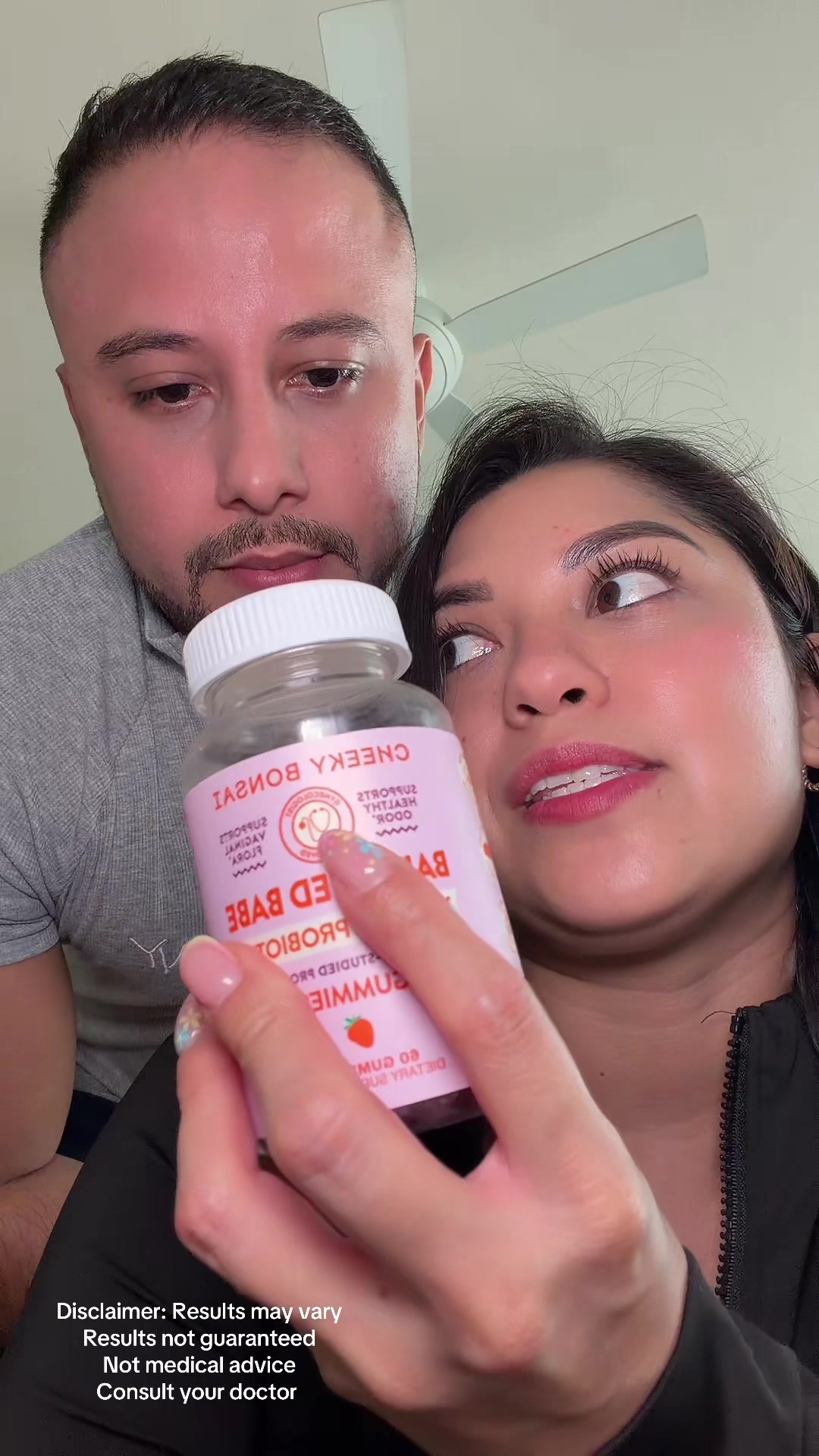 TikTok post by @hilss_fit for Cheeky Bonsai. Caption reads: [...] medical advice Consult your doctor....