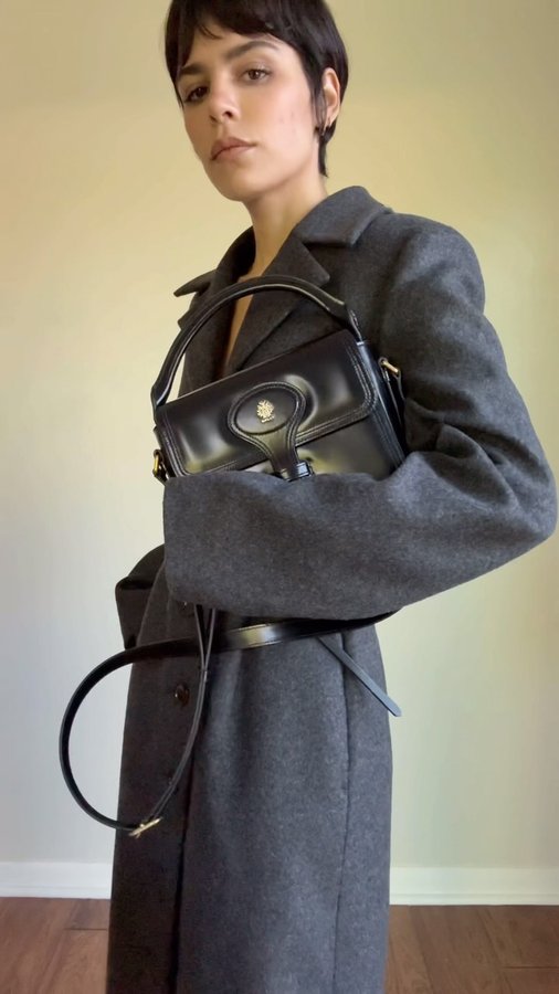 Instagram post by @endlesslyloveclub for Bally. Caption reads: Styling my new @bally bag 🤍.