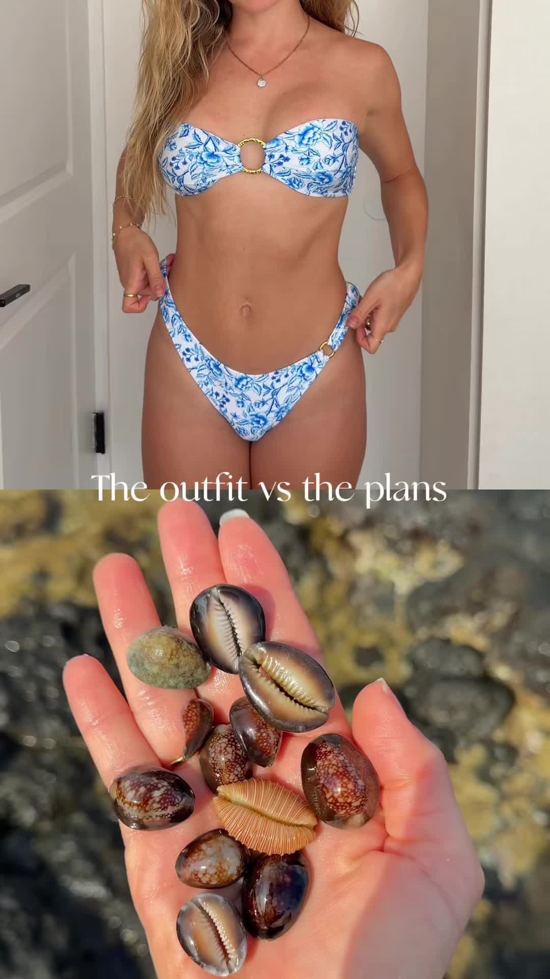 TikTok post by @themedicalmind for Bright Swimwear. Caption reads: [...] (Hawaii edition) 🌴🥥 @Bright Swimwear....