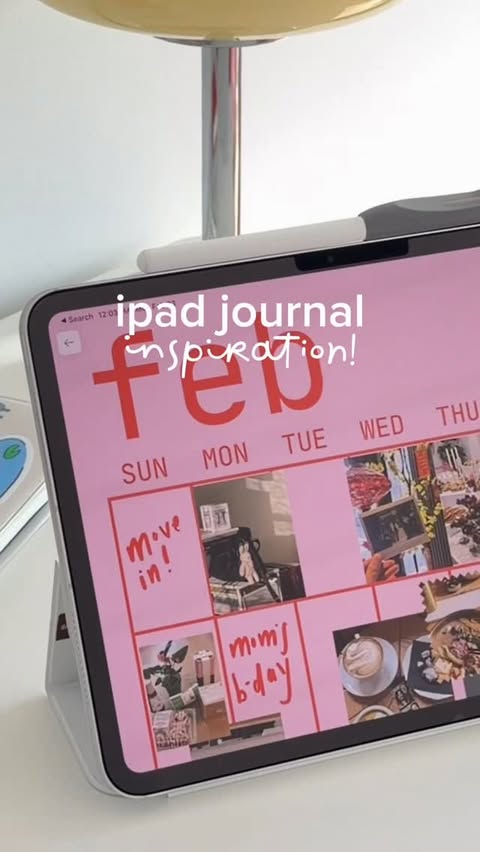 Instagram post by @studywithara for Paperlike. Caption reads: ipad journaling inspo! i’m using the @paperlike....