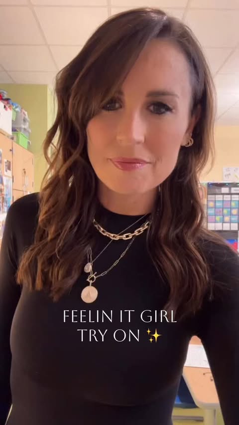 Instagram post by @alaina_marie.c for Feelingirl. Caption reads: Meet your new confidence layer ✨ The....