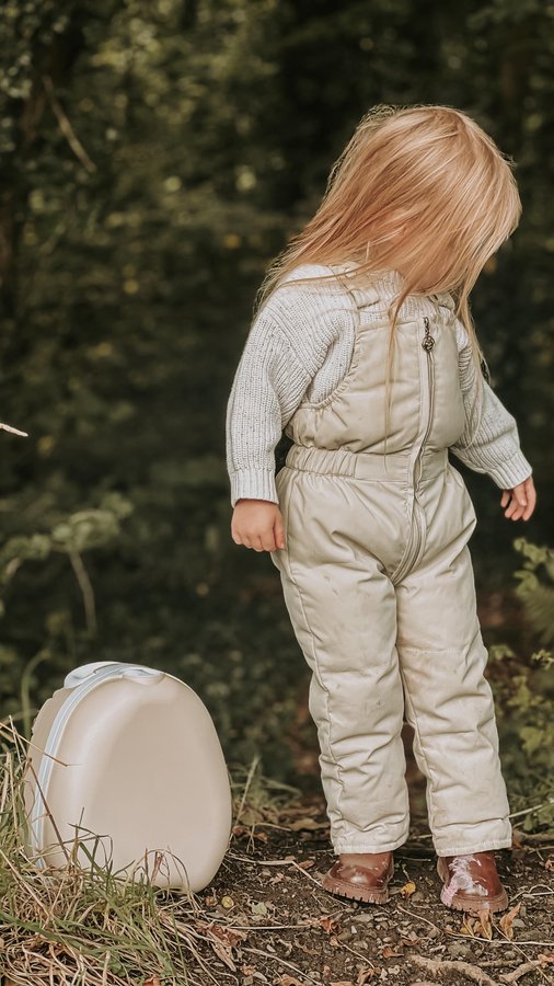 Instagram post by @thefisherwilliamsfamily for My Carry Potty. Caption reads: @mycarrypotty making those little adventures....