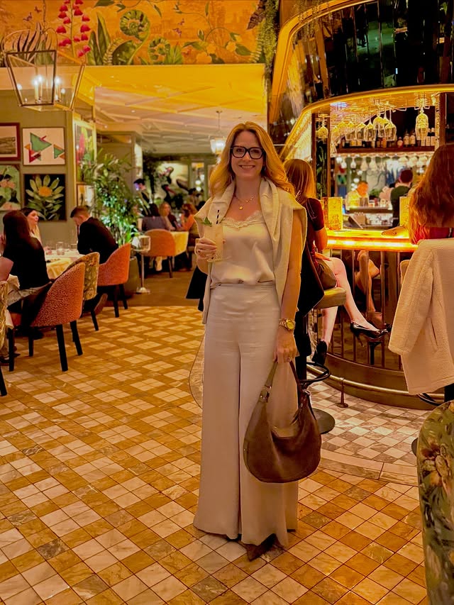 Instagram post by @_beingtasha_ for The Ivy Collection. Caption reads: What a treat. Date night at @the_ivy_collection....