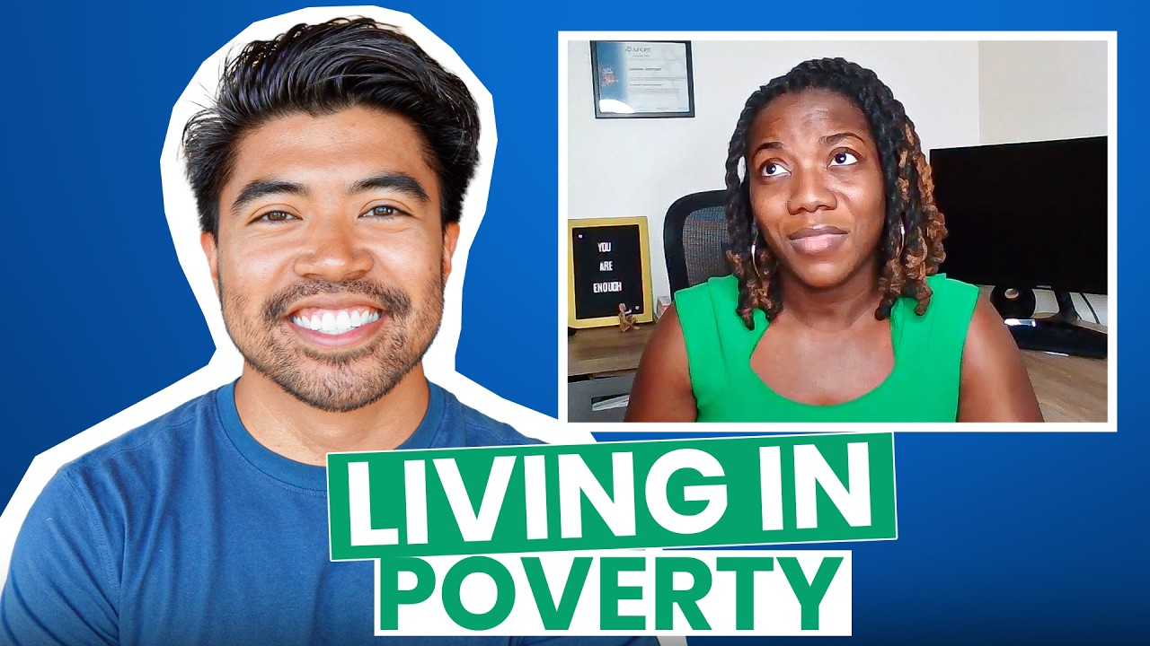 YouTube post by @thefrugalrich for vidIQ. Caption reads: Here's Why The Poor Stay Poor...And It's Not What....