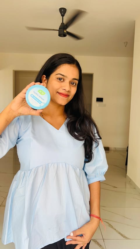 Instagram post by @bhagyashree_p_a_t_i_l_ for Joy Personal Care. Caption reads: Summer madhe no more dehydrated skin 💦✨ Sticky....