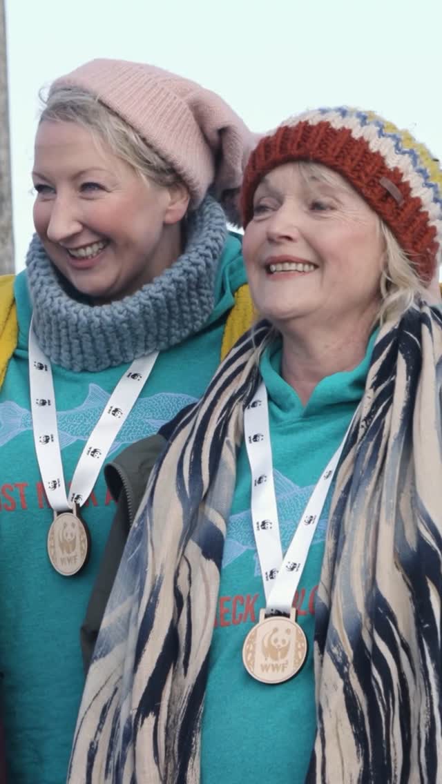 Instagram post by @thismaggies for JustGiving. Caption reads: They did it! 🙌 

WWF ambassador Miranda....