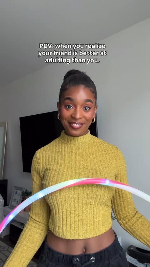 Instagram post by @_asharawilson_ for KAYAK. Caption reads: [...] = more money for hula hooping
.
.
.  @kayak....