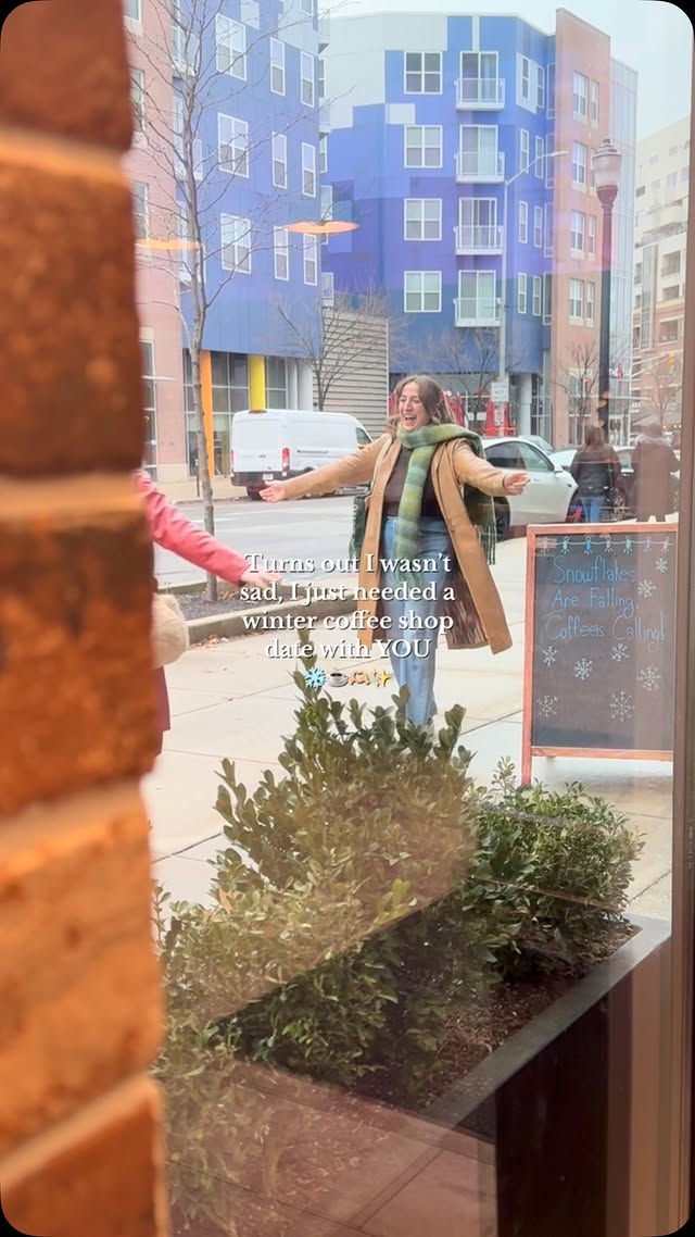 Instagram post by @arabella.overton for Java House. Caption reads: [...] and hang with my sweet sister Gemma at....