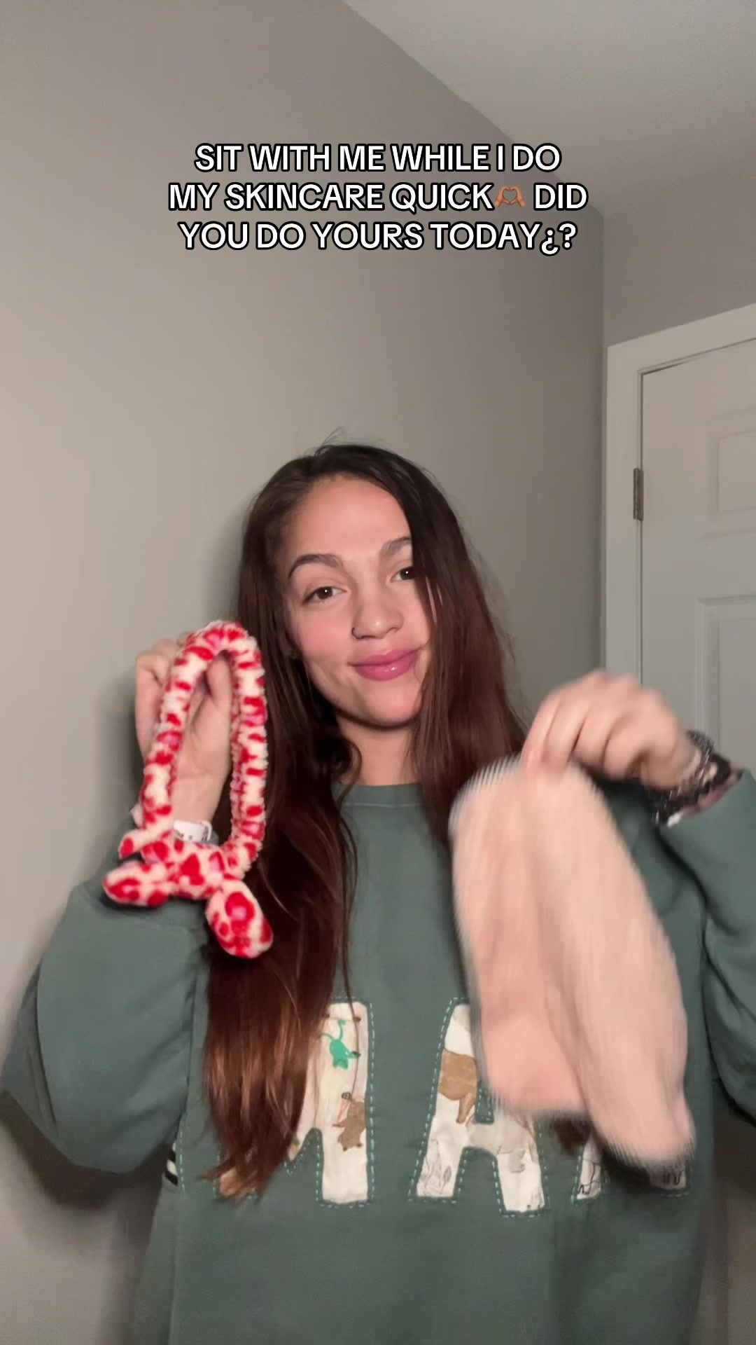TikTok post by @callmecaileigh for Eight Saints Skincare. Caption reads: [...] #skincaretips @COSRX US @Eight Saints....