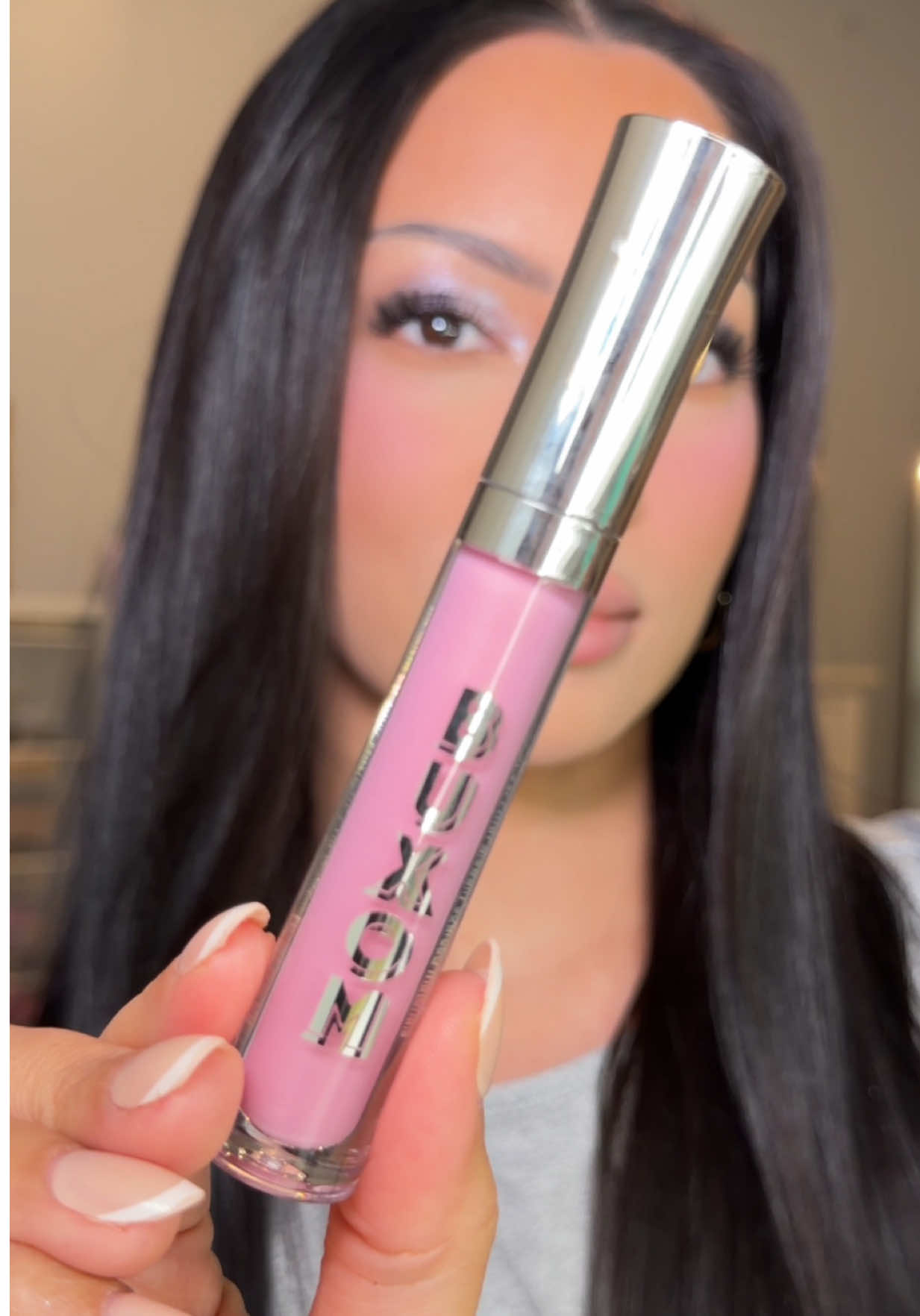 TikTok post by @glambervcruz for BUXOM Cosmetics. Caption reads: [...] seen the new Dolly collection by....