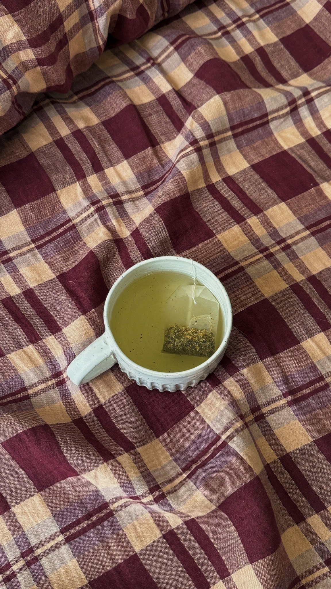 Instagram post by @apkipps for Birkenstock. Caption reads: The smell of freshly cut fir trees, long cozy....