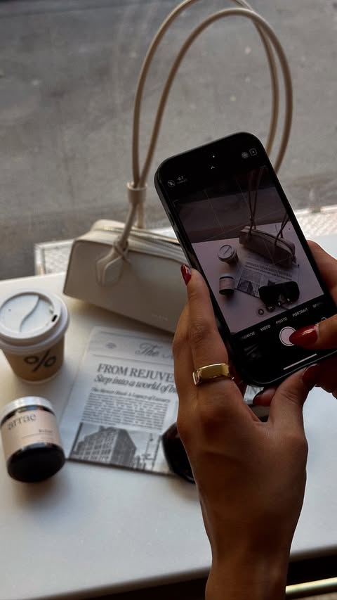 Instagram post by @siffhaider for Arrae. Caption reads: Marketing tips for a brand with no budget (part 2)....