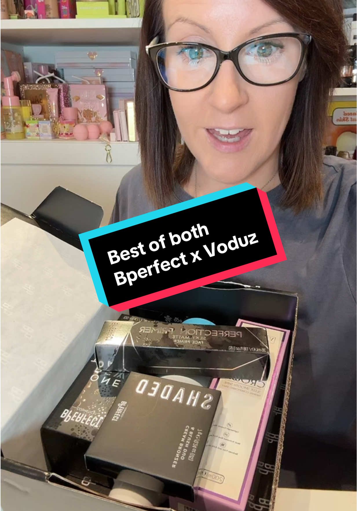 TikTok post by @nicdrane for BPerfect Cosmetics. Caption reads: [...] a bundle for just £30! @BPerfect Cosmetics....