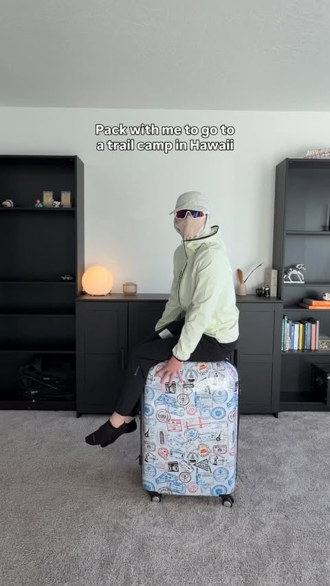 Instagram post by @maddy_runs for Brooks Running. Caption reads: [...] packing for my first Trail Camp with....