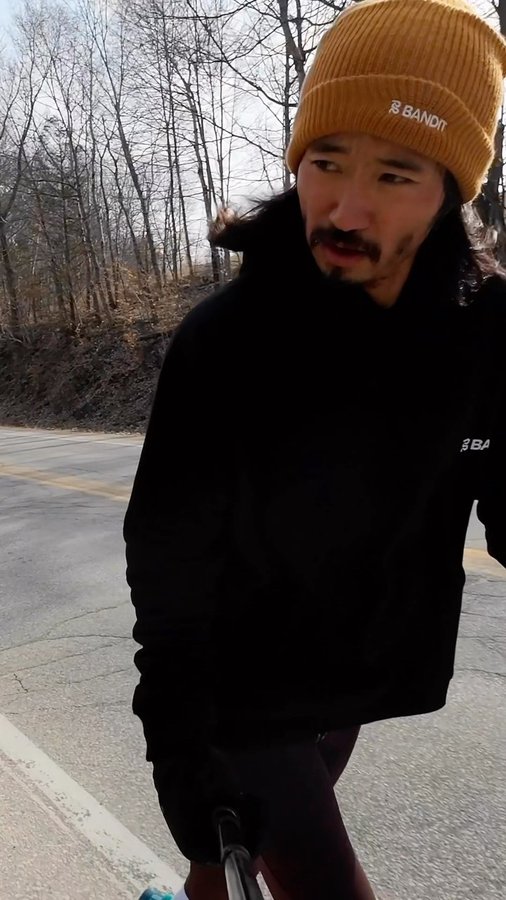 Instagram post by @kofuzi for Bandit Running. Caption reads: Newton Hills Prep Session. Gutenberg, Iowa....