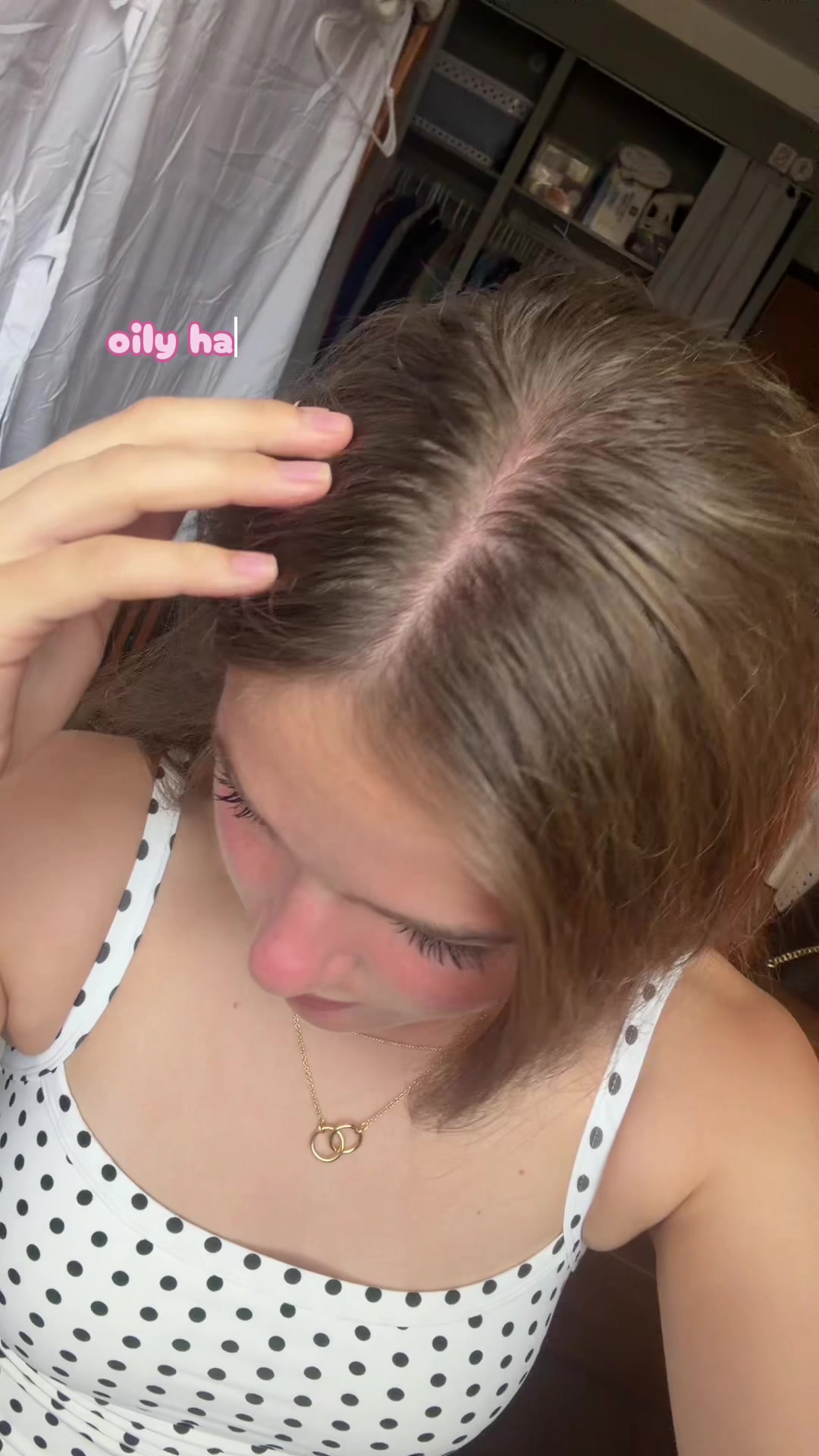 TikTok post by @thisme_v2 for Amaxy Beauty. Caption reads: @AMAXY Haircares #amaxy #amaxybeauty#dryshampoo.