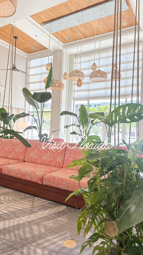 Instagram post by @arinsolange for VISIT FLORIDA. Caption reads: Travel with us to sunny Florida with....
