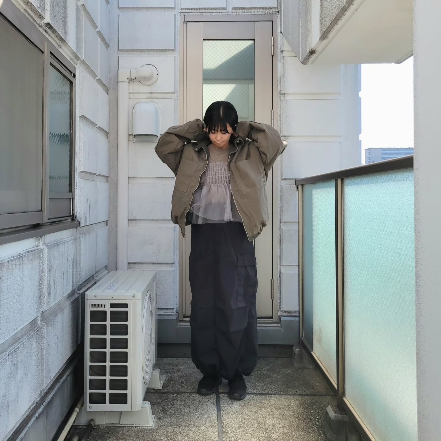 Instagram post by @min_163cm for TRENDLE. Caption reads: 個人的には2025SSも
ワークとか
ユーティリティとか
ゴープコアとかは
引き続きキーワードになっ....