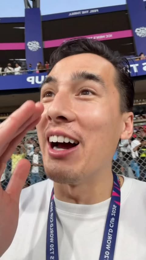 Instagram post by @michaeltimbs for ICC T20 World Cup. Caption reads: 24 hours in Mumbai. This is what it’s all about!....