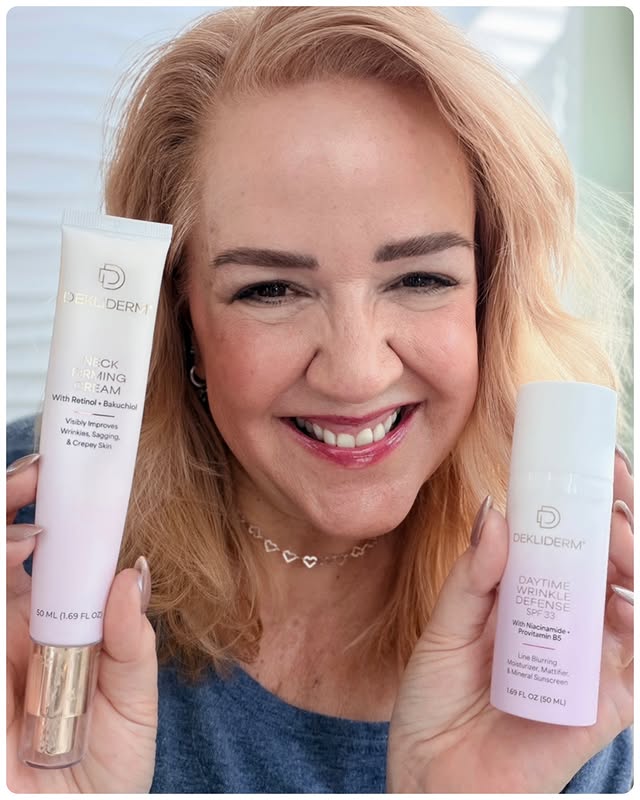 Instagram post by an influencer for Dekliderm. Caption reads: [...] two products today from @dekliderm that....