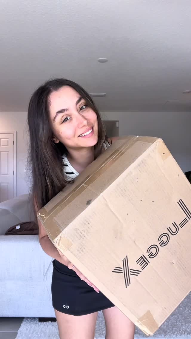 Instagram post by @meysafindings for LuggeX. Caption reads: [...] unlocked. ✈️💼 Just got my hands on the....