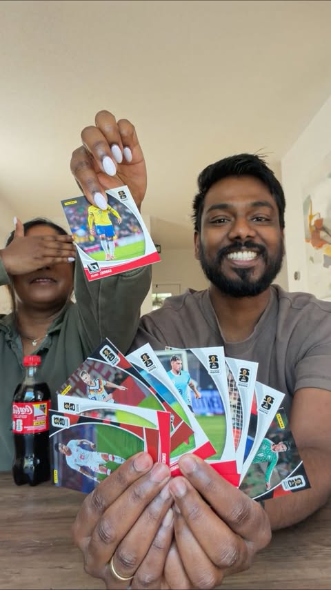 Instagram post by @acouplebitess for 7-ELEVEN. Caption reads: We’re using our FIFA World Cup 26 Panini packs to....