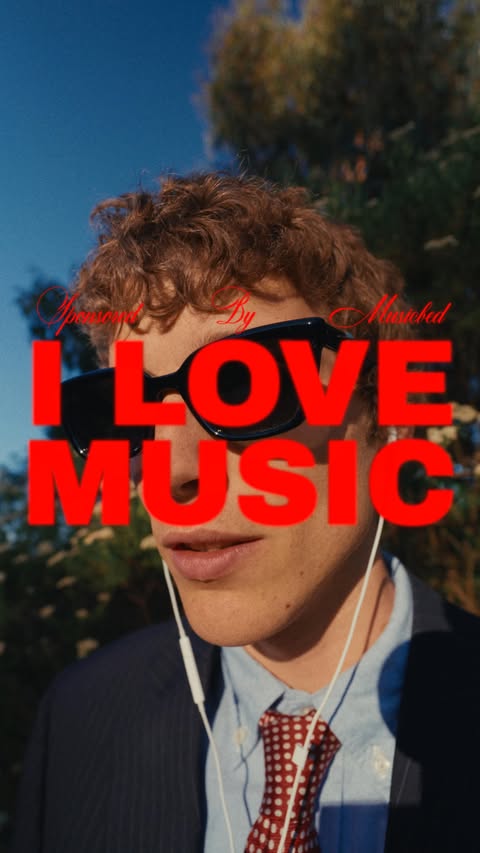 Instagram post by @notkl00ver for Musicbed. Caption reads: Musicbed.mp4 - Comment “Music” and I’ll send you....
