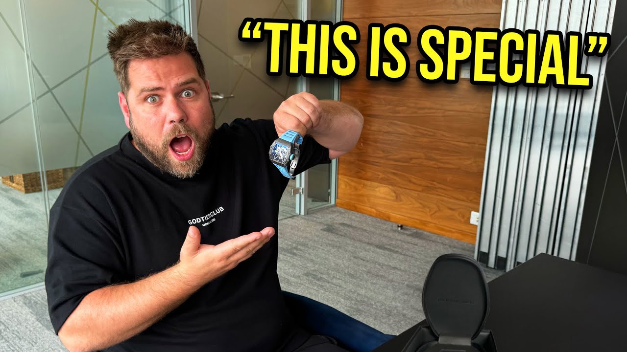 YouTube post by @NicoLeonardUncut for CIGA Design. Caption reads: Unboxing My Brand New Watch (Incredibly Unique!).