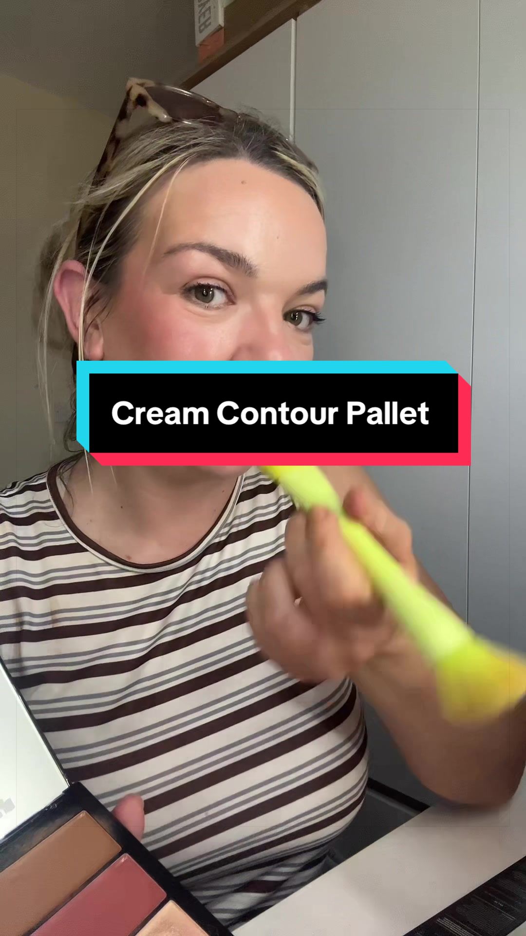 TikTok post by @denise_b13 for The Collective Agency. Caption reads: Gorgeous colours in the blush ❤️ @The Collective....