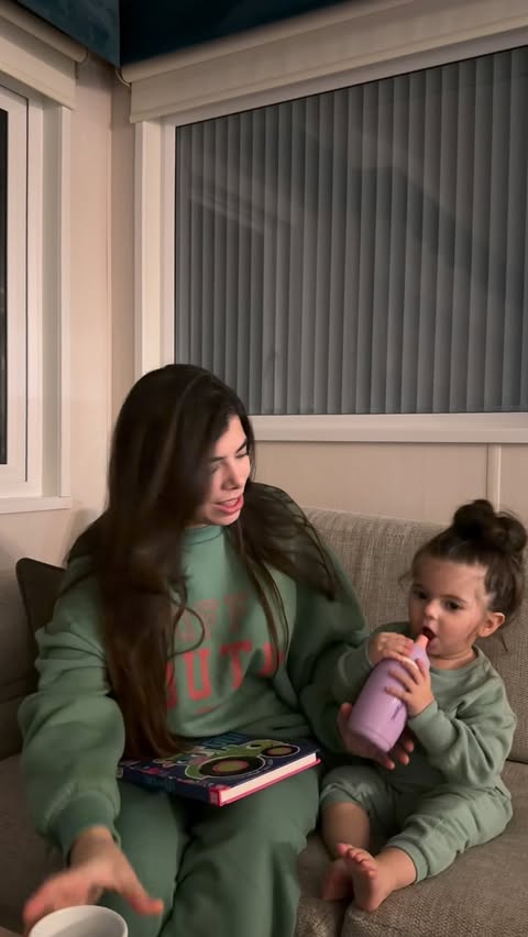 Instagram post by @liyana_world for Waterdrop Filter. Caption reads: A cozy night at home with Liyana and the comfort....