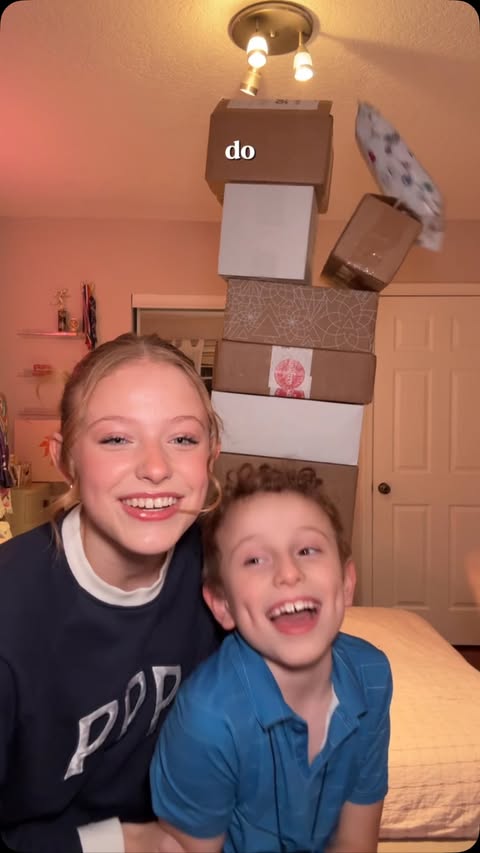 Instagram post by @zoemordas for OLAPLEX. Caption reads: [...] WITH MY NONVERBAL AUTISTIC BROTHER!!....