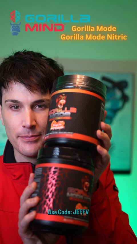 Instagram post by @jeffreyvictor for Gorilla Mind. Caption reads: [...] Ice Dream the newest flavor from....