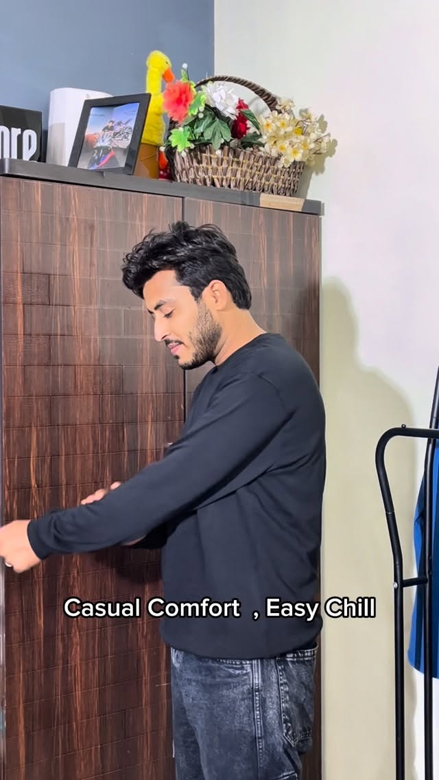 Instagram post by @harshit_06 for Snitch. Caption reads: Same sweater... but wait till you see how....