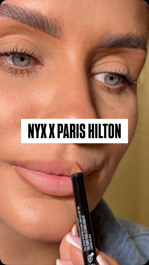 Instagram post by @kamilakozlowska.makeup for NYX Professional Makeup Polska. Caption reads: Coś dla fanek błysku na ustach! @nyxcosmetics_pl l....