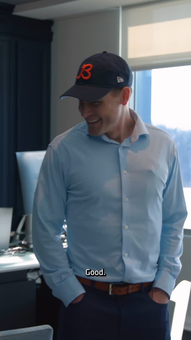 Instagram post by @chicagobears for Hyundai USA. Caption reads: We know you’ve Ben waiting for this one 👀 Link in....