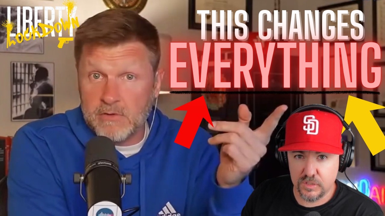 YouTube post by @LibertyLockdown for Policygenius. Caption reads: They Mirandized Him at.