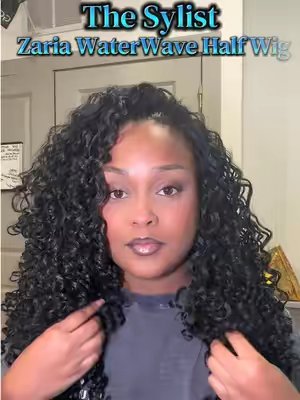 TikTok post by @jadaemonique_ for SamsBeauty. Caption reads: A wig from @SamsBeauty never fails me! How pretty....
