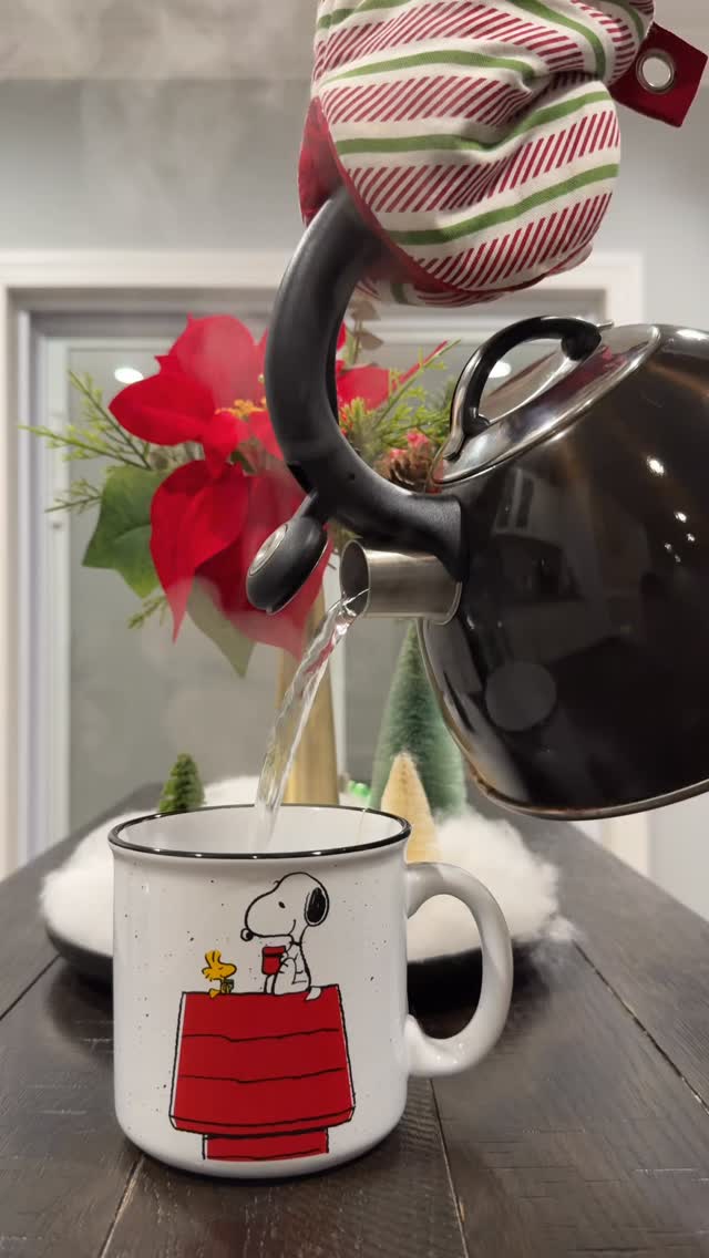 Instagram post by @gettinggziggywithit for Snoopy and The Peanuts Gang. Caption reads: Every year when the tree goes up, there’s one....