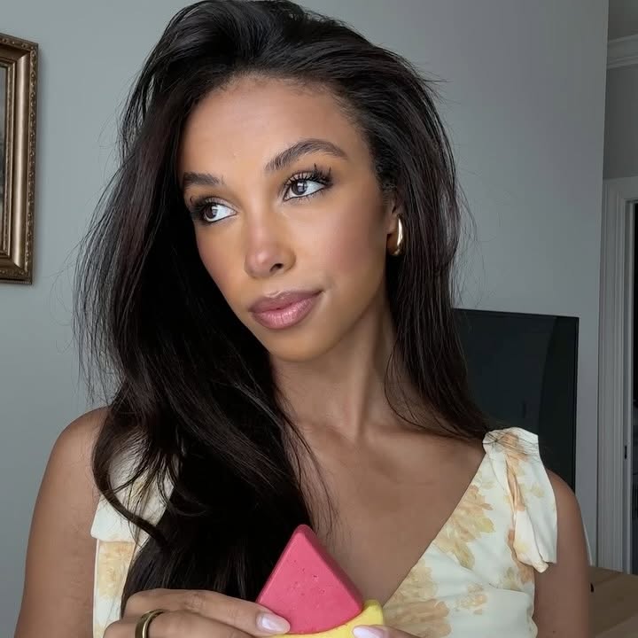 Instagram post by @sarahdquinlan for Ethique. Caption reads: [...] brand for my healthy long hair! Shop....