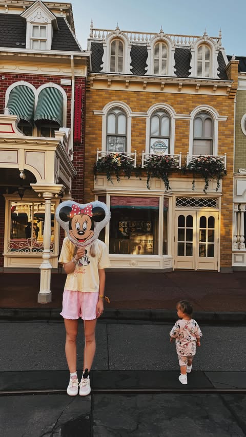 Instagram post by @nicole_thenomad for Disney Parks. Caption reads: [...] all over again 🥹🏰✨ thank you @disneyparks....