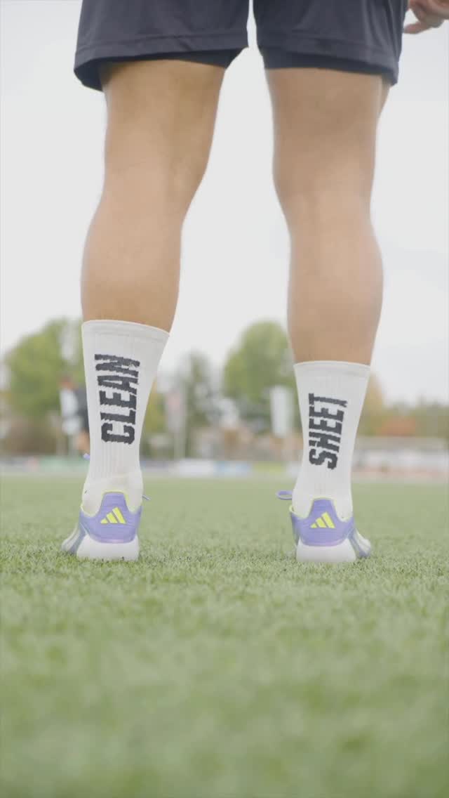 Instagram post by @thedutchgoalkeeper for T1TAN. Caption reads: The new @t1tan limited edition Clean Sheet Socks....