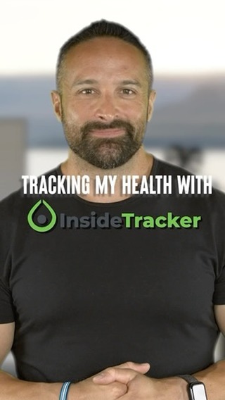 Instagram post by @biolayne for InsideTracker. Caption reads: My bloodwork results with @insidetracker 🤝

I....