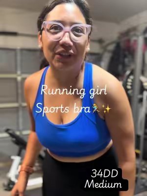 TikTok post by @hey_luzma for Running Girl. Caption reads: Running girlies, this is the supportive, [...].